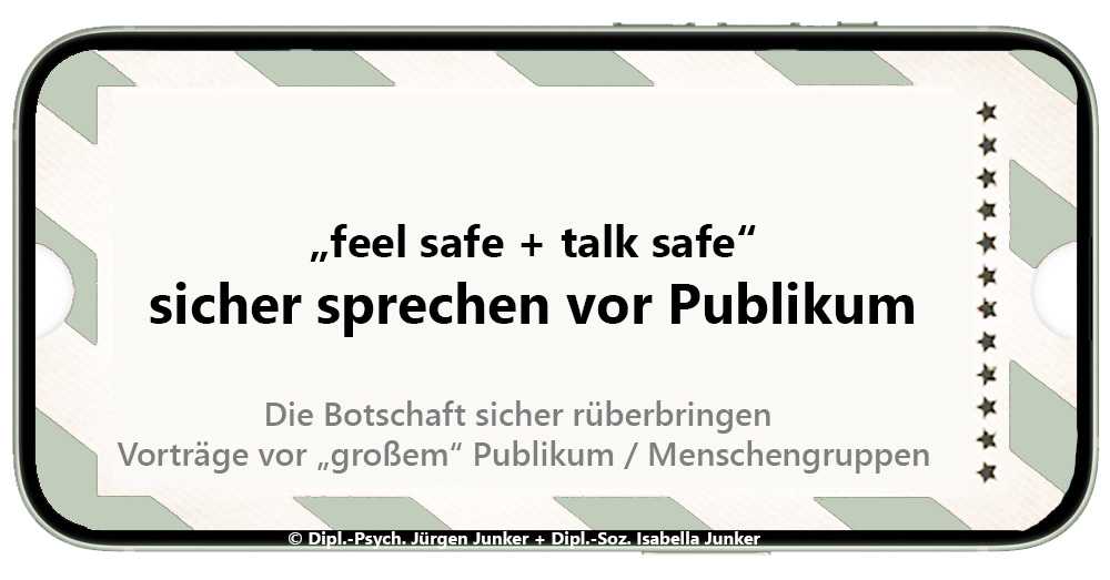 Sicher sprechen vor Publikum